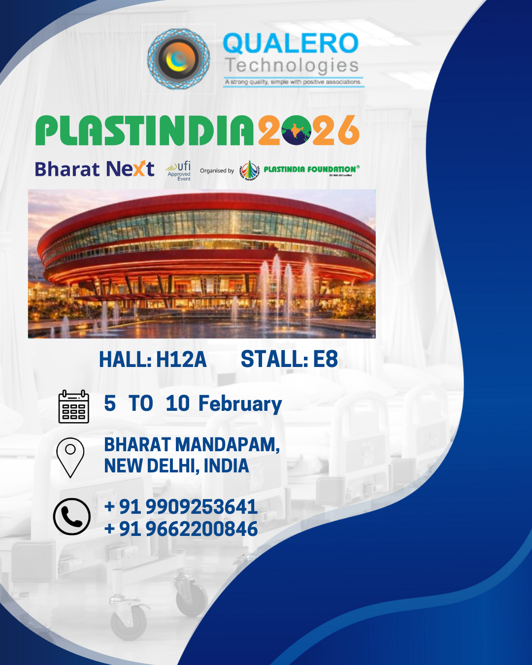 PlastIndia 2026 Exhibition Poster